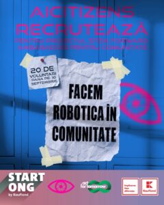 Read more about the article FACEM ROBOTICĂ ÎN COMUNITATE!